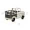 12&#x22; White Vintage Metal Pickup Truck Tabletop Accent